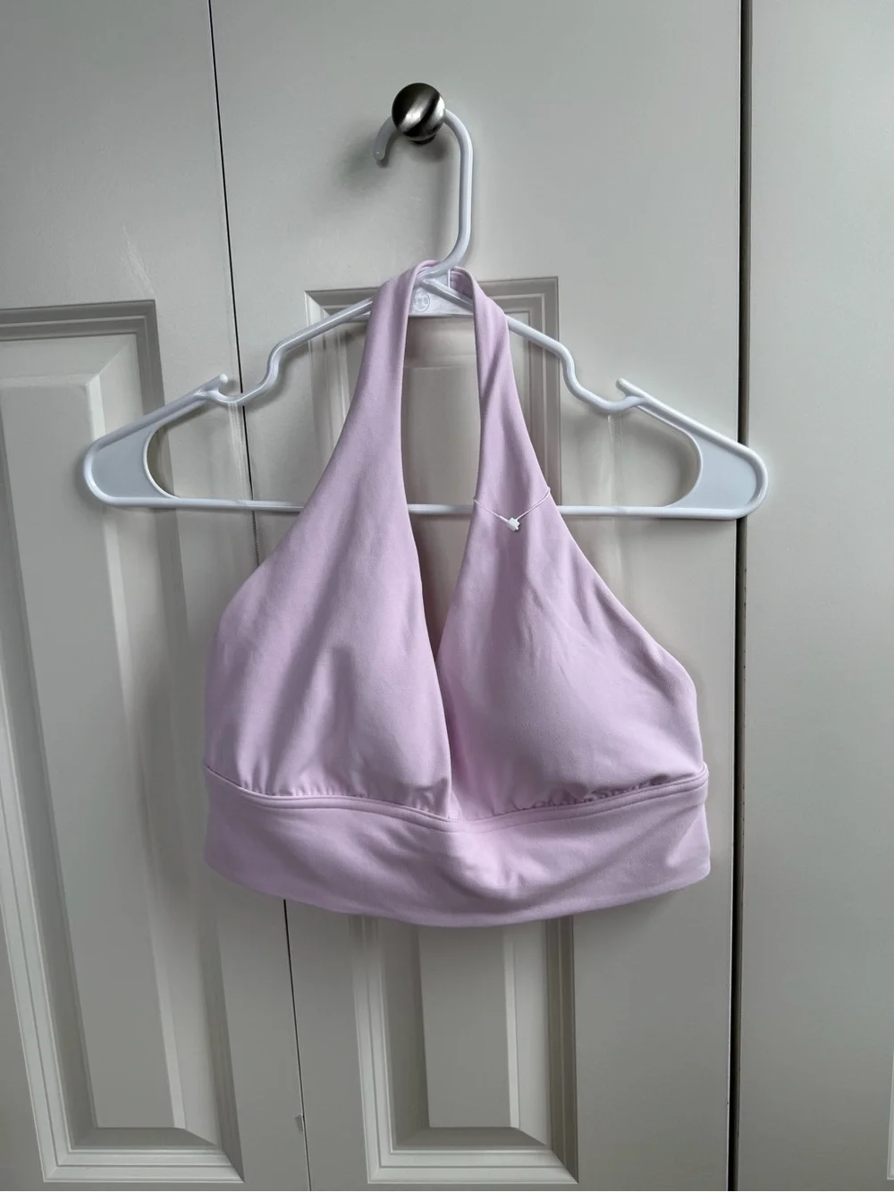 Lululemon Align Halter Bra *Light Support, C/D Cup Pink Organza